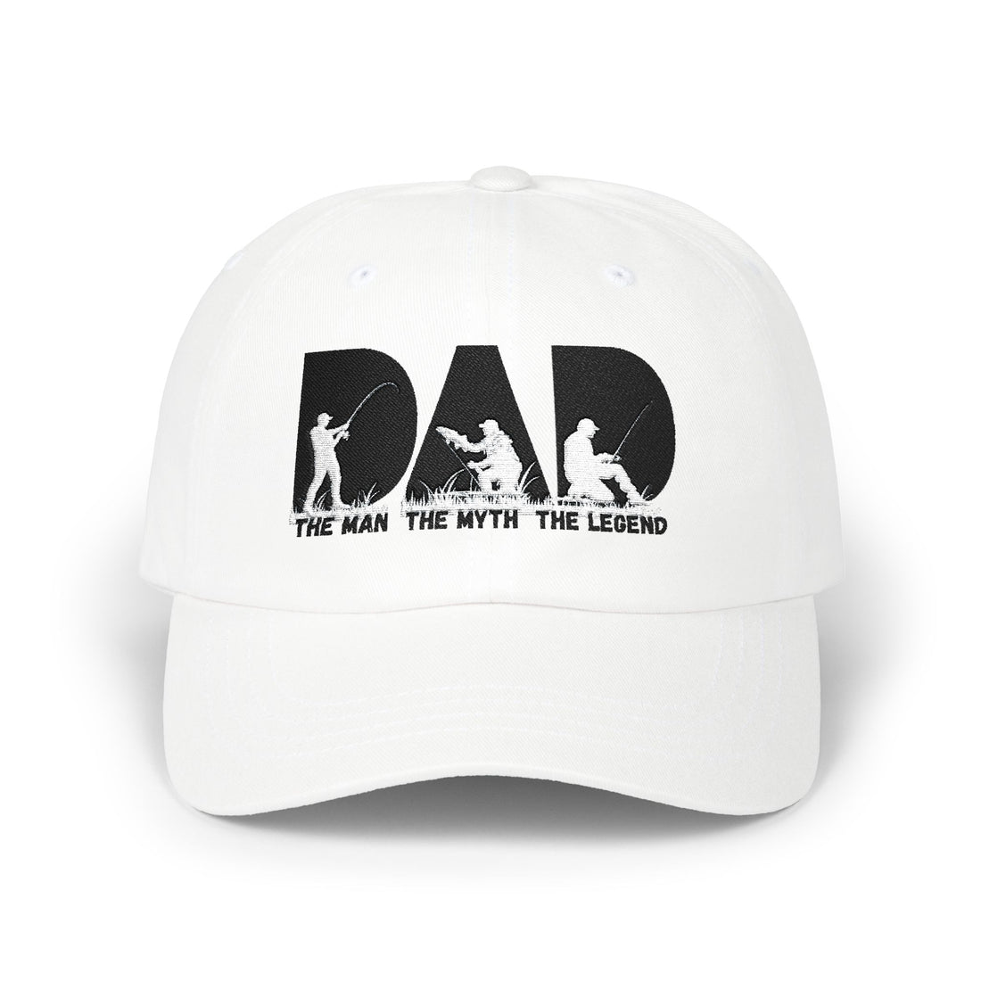 Classic Dad Cap, The Man The Myth The Legend Design, Fishing Gift for Dad, Father's Day Gift, Vintage Style Hat, Outdoor Cap