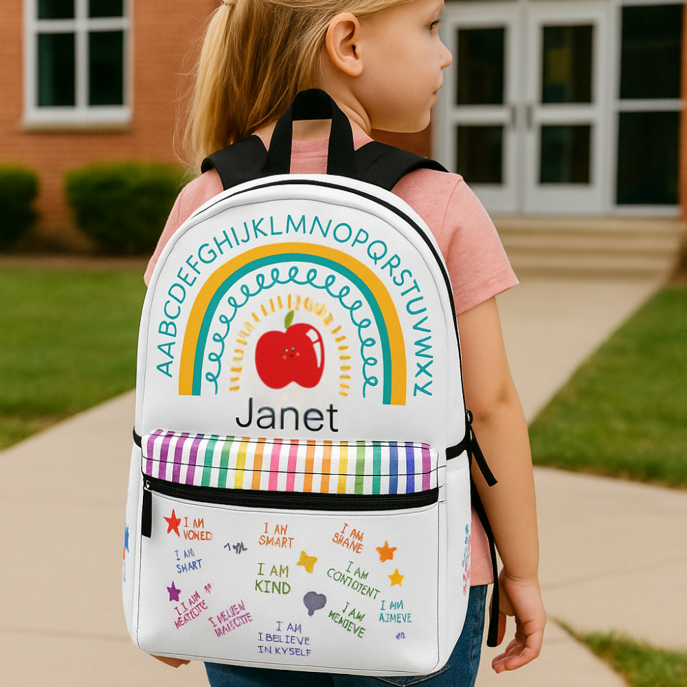 Personalized  Kids School Backpack | Lunch Bag