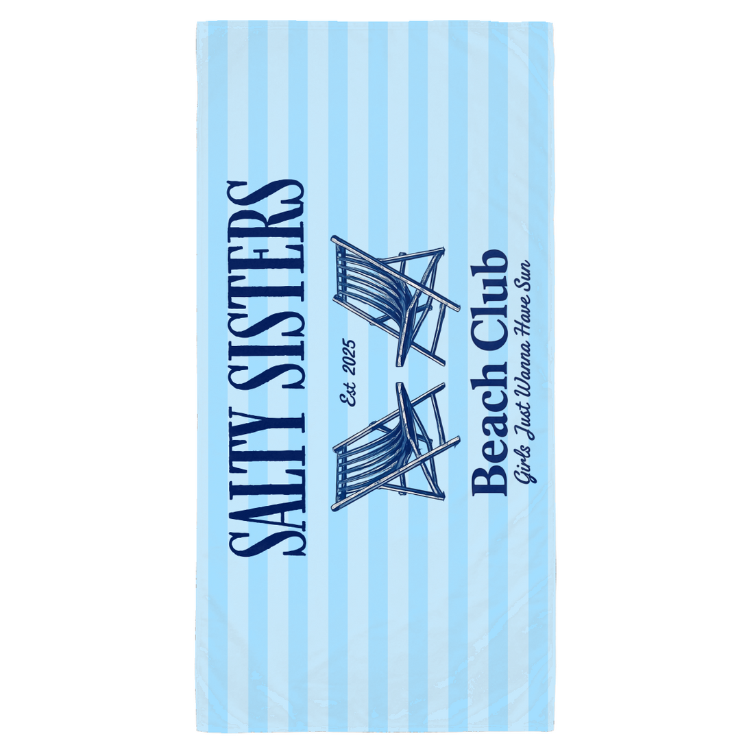 Personalized Salty Sisters, Salty Moms, Salty Girls Beach Vacation Towel, Summer Beach Lover- 35x70