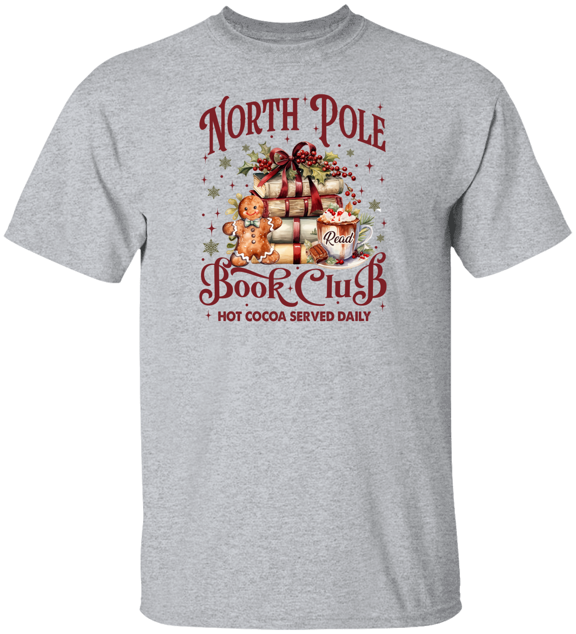 "North Pole Book Club" Holiday T-Shirt/Sweatshirt!