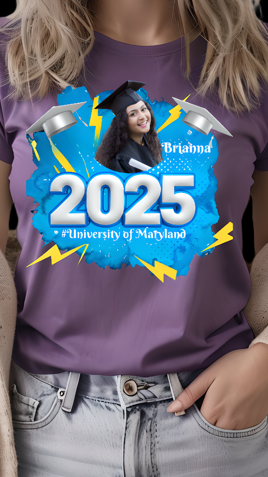 Personalized Graduation 2025 Shirts, Senior Grad Shirt, Custom Photo Tee
