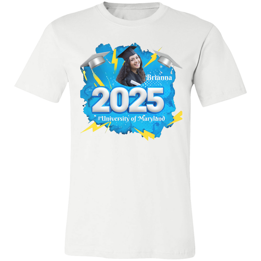 Personalized Graduation 2025 Shirts, Senior Grad Shirt, Custom Photo Tee