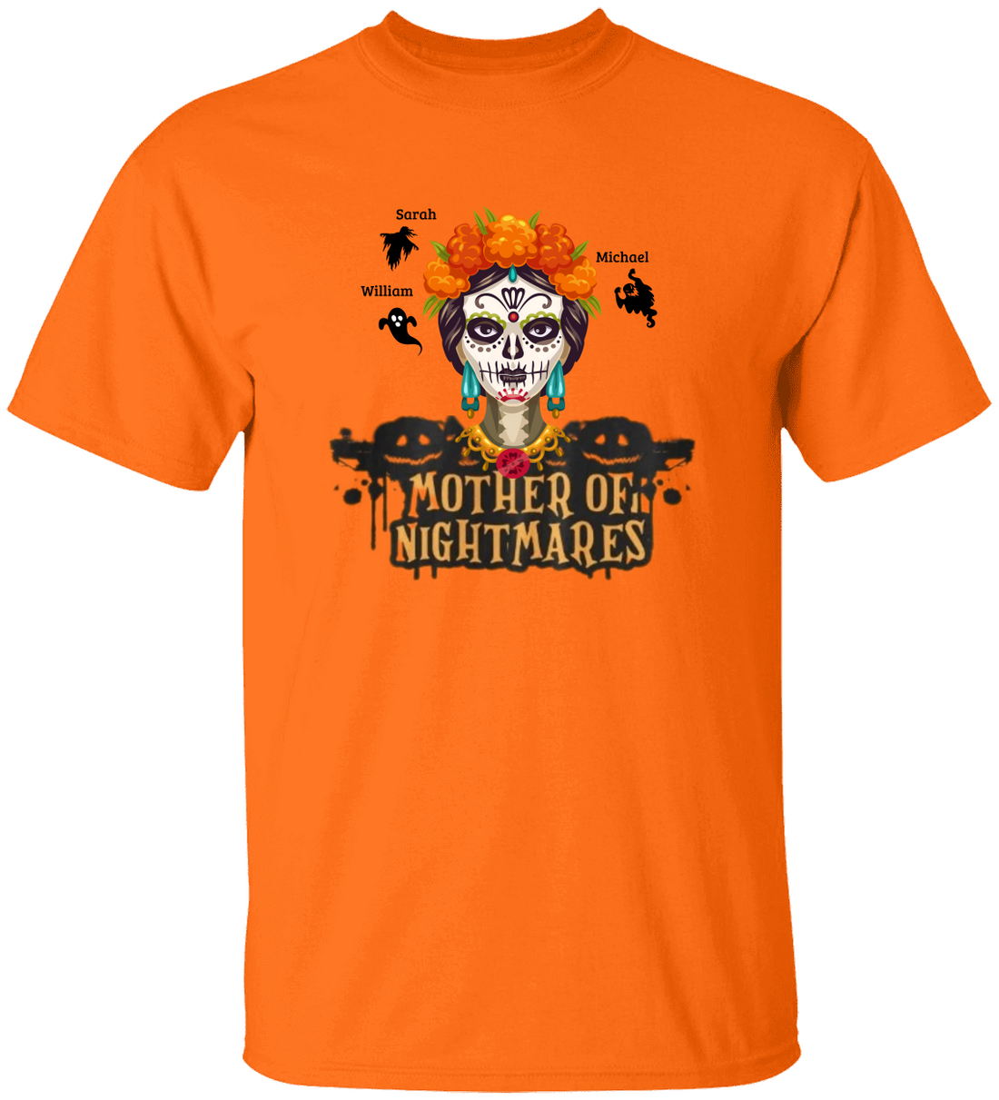 Custom "Mother of Nightmares" Halloween Funny Tee