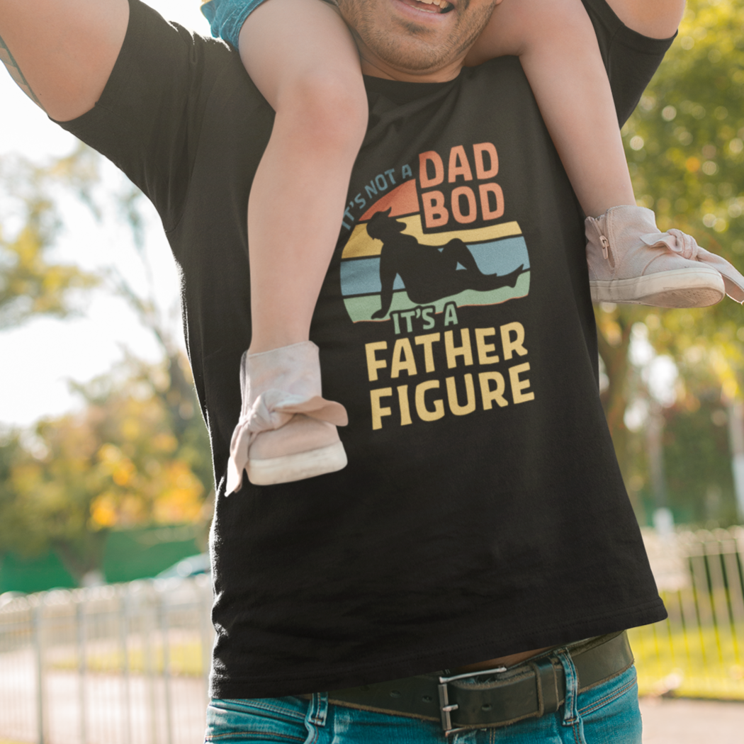For Dad "FATHER FIGURE" Short Sleeve T-Shirt