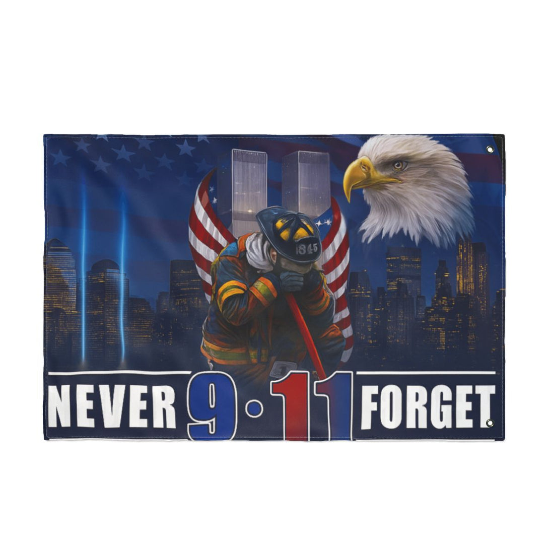 Patriotic Double-Sided House Flag | "Some Gave All"