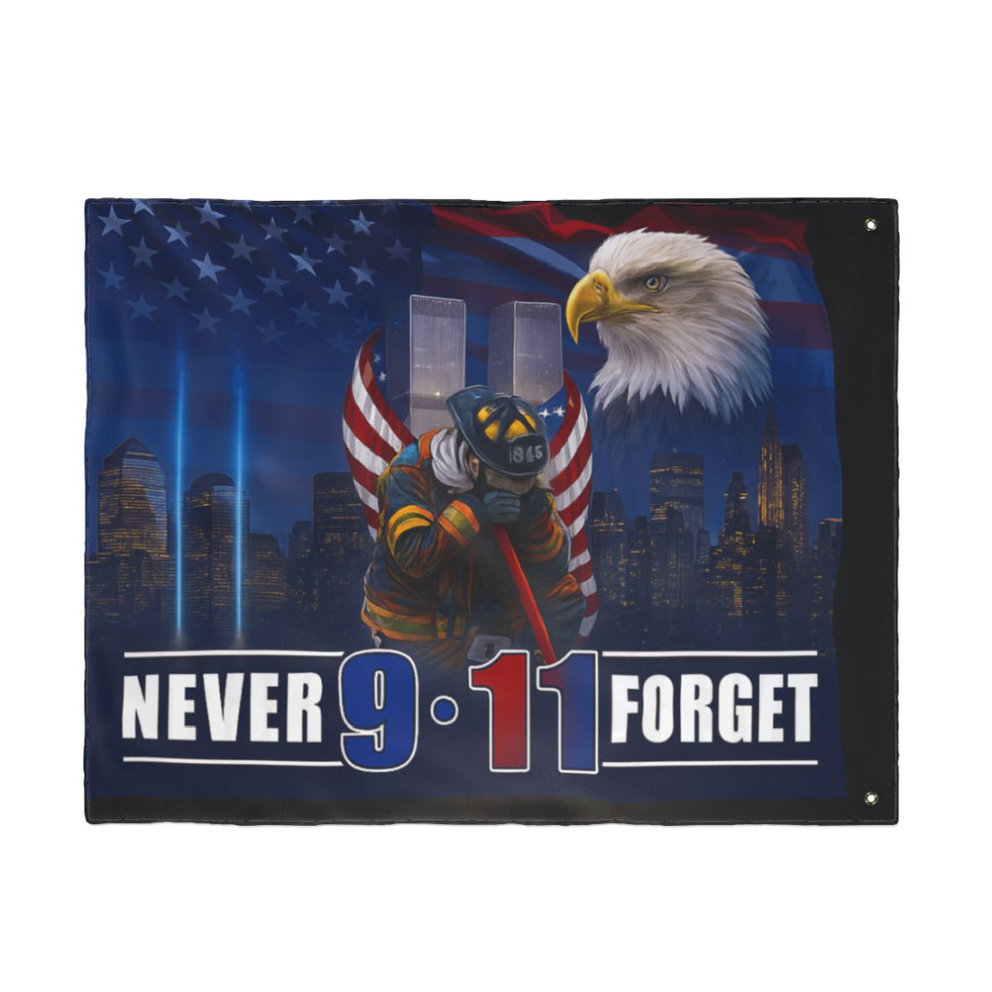 Patriotic Double-Sided House Flag | "Some Gave All"