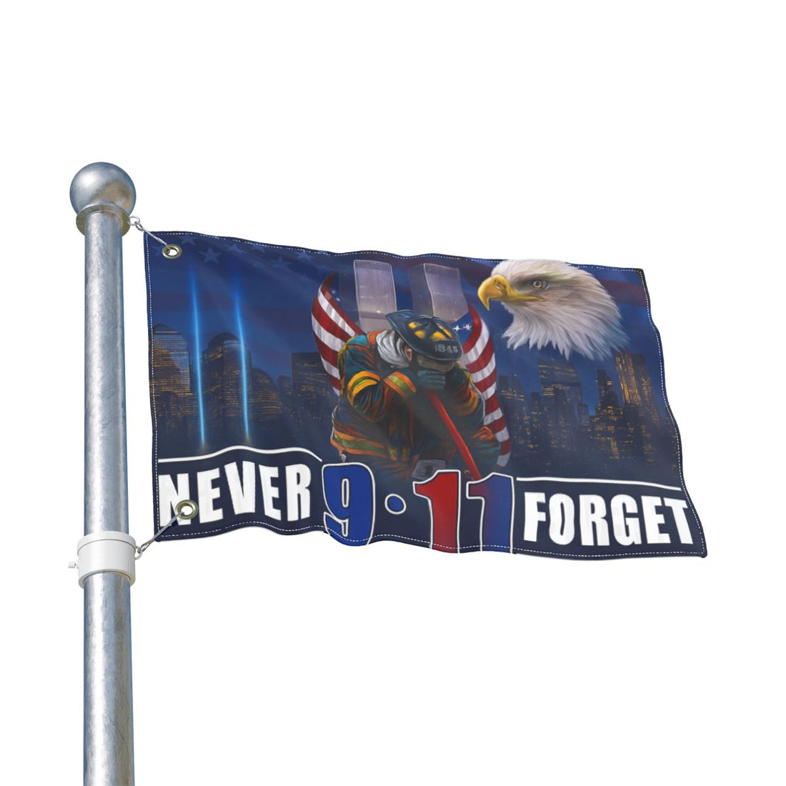 Patriotic Double-Sided House Flag | "Some Gave All"