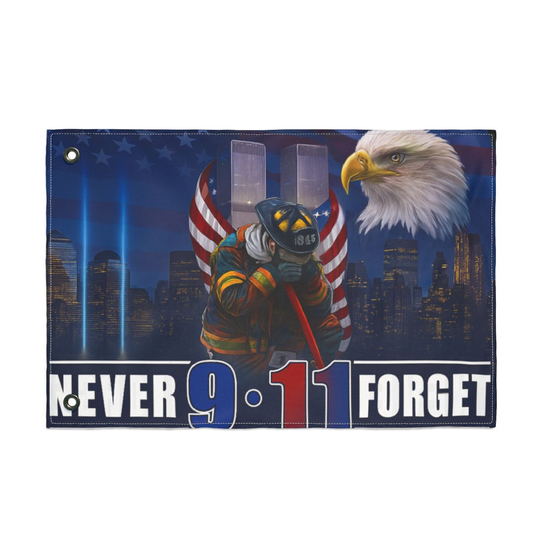 Patriotic Double-Sided House Flag | "Some Gave All"