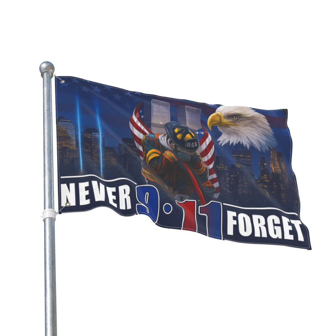 Patriotic Double-Sided House Flag | "Some Gave All"