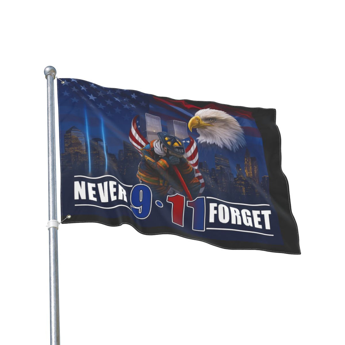 Patriotic Double-Sided House Flag | "Some Gave All"