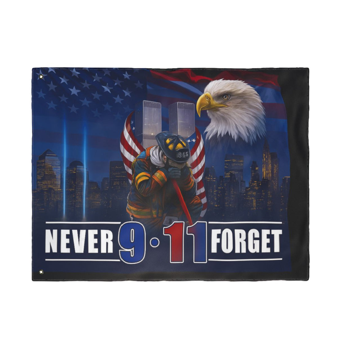 Patriotic Double-Sided House Flag | "Some Gave All"