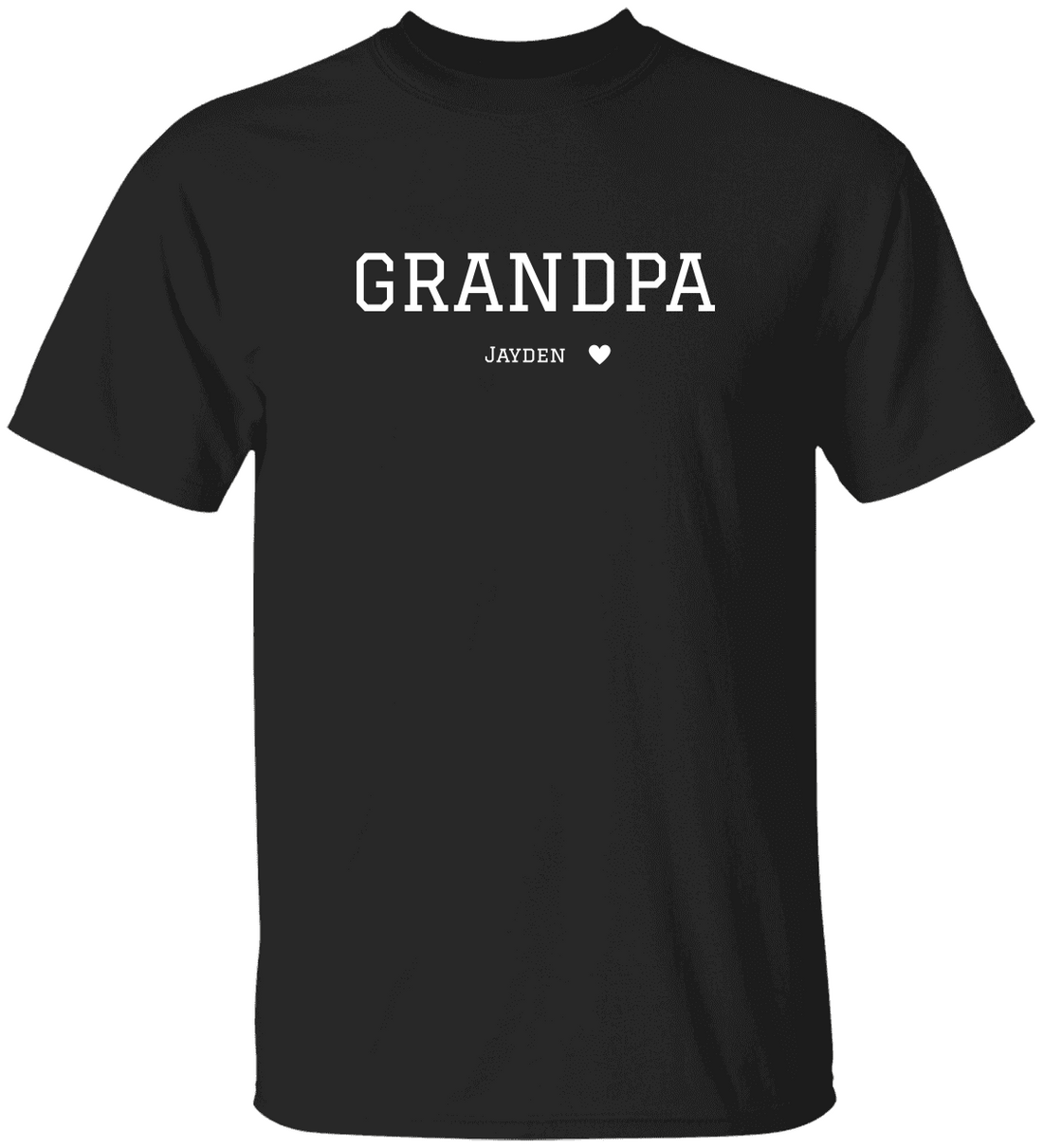 Custom Grandpa Shirt with Grandkids Names, Customized Father's Day Gift for Grandparent