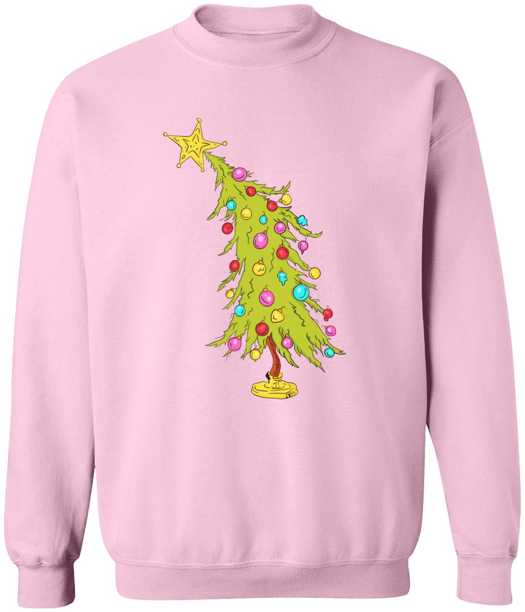 Whimsical Christmas Tree Sweatshirt | Trendy Christmas Tree Sweatshirt