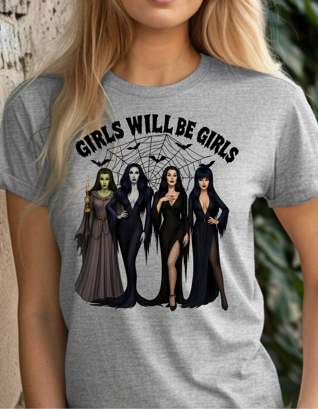 Funny  "Girls Will Be Girls" Halloween Sweatshirt!