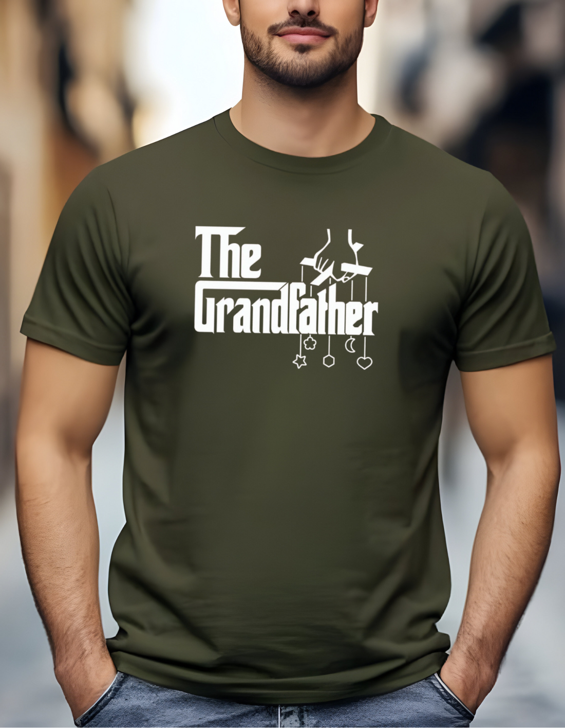 The Grandfather T-Shirt , Gift for Grandpa , Paternity Shirt , Fathers Day Gift