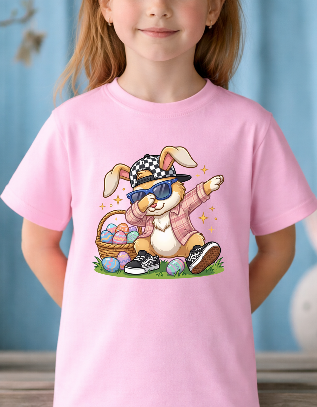 Funny Easter T-Shirt, Dabbing Bunny Easter Shirt, Easter Bunny Kids Shirt, Cute Easter Apparel, Funny Kids Tee, Easter Gift Idea
