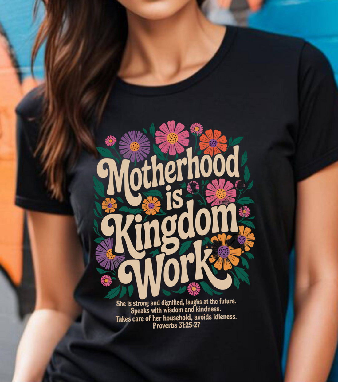 Retro Inspired Mother's Day T-Shirt "Motherhood"