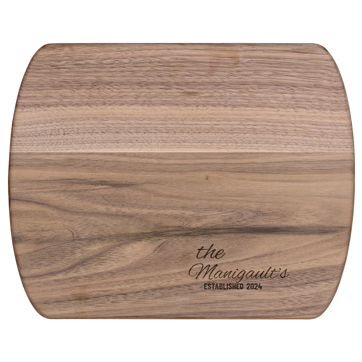 Personalized Family Name Wooden Cutting Board