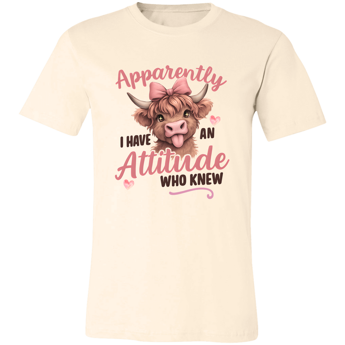 Funny Highland Cow Shirt with Sass and Style! Gift for Sassy Women!