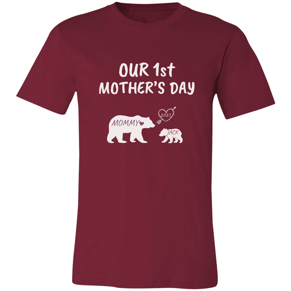 Our 1st Mother's Day Shirt, Custom With Names