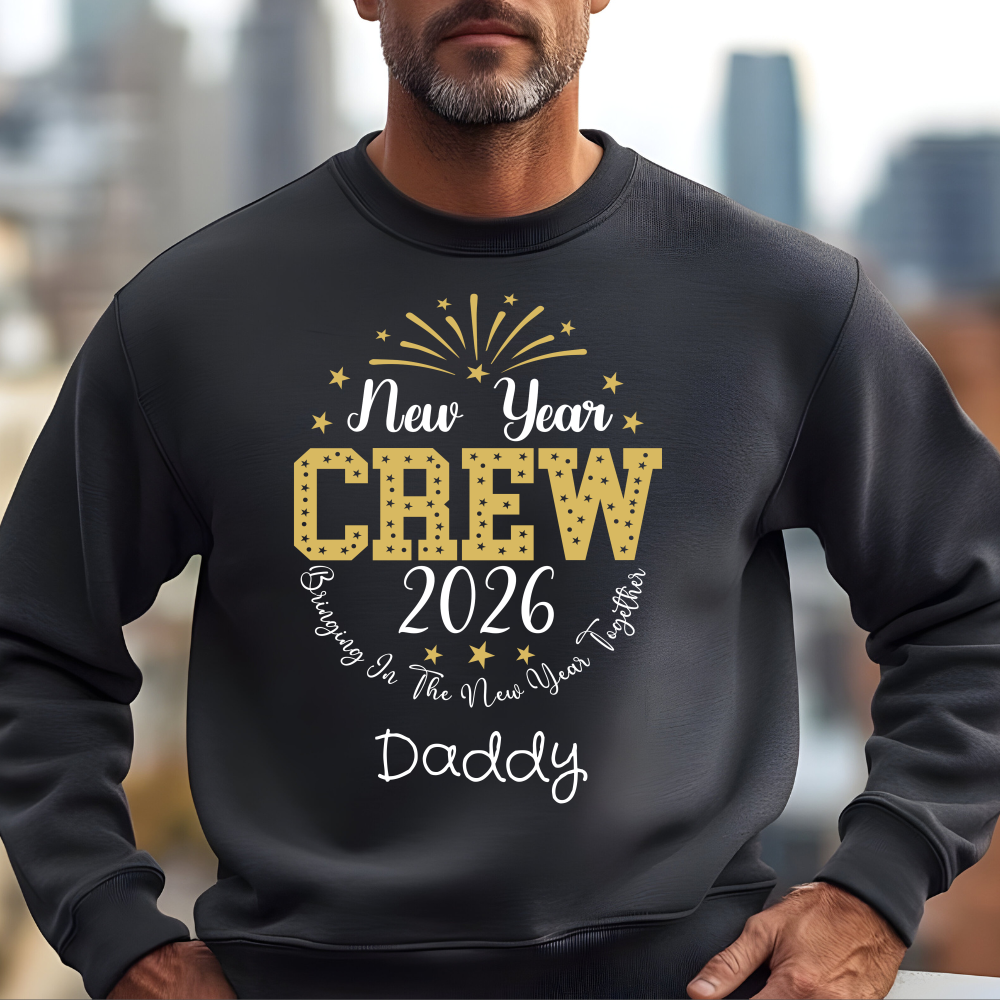 Custom 2026 New Year Family Crew Shirts: Matching Christmas Holiday