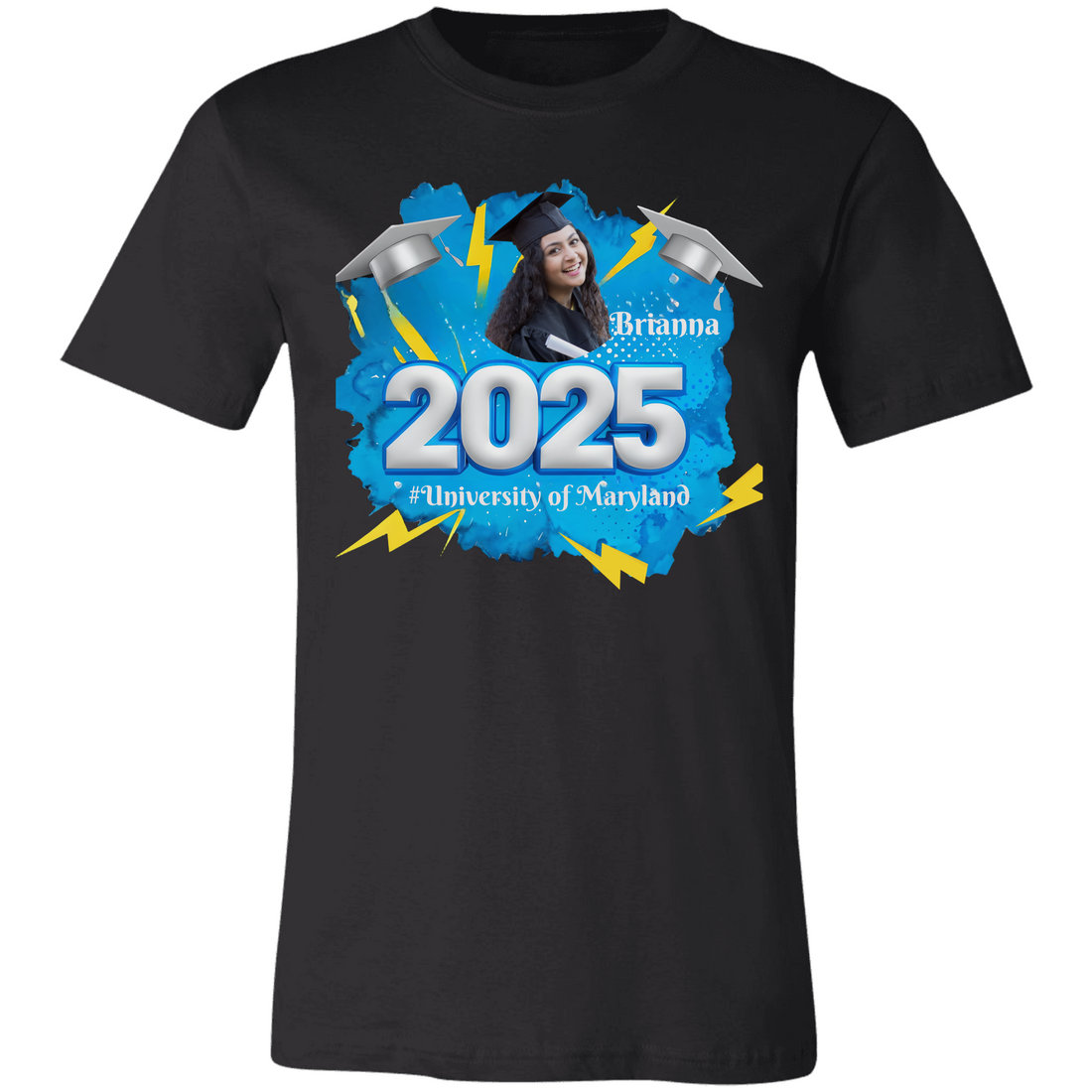 Personalized Graduation 2025 Shirts, Senior Grad Shirt, Custom Photo Tee
