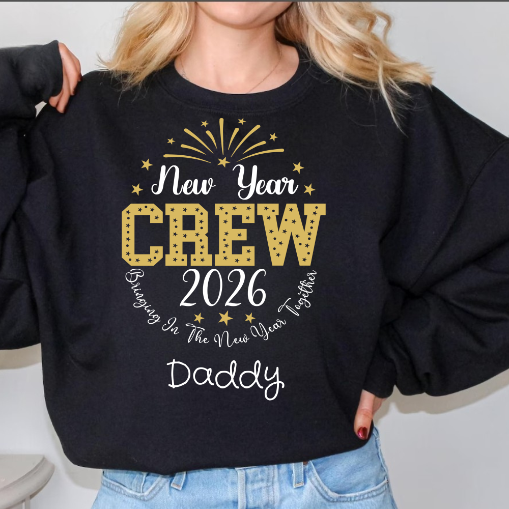Custom 2026 New Year Family Crew Shirts: Matching Christmas Holiday