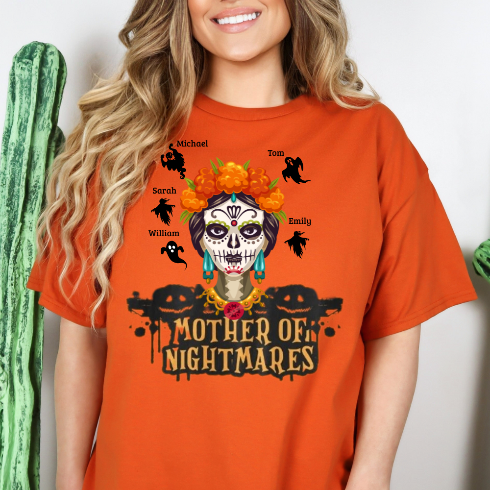Custom "Mother of Nightmares" Halloween Funny Tee