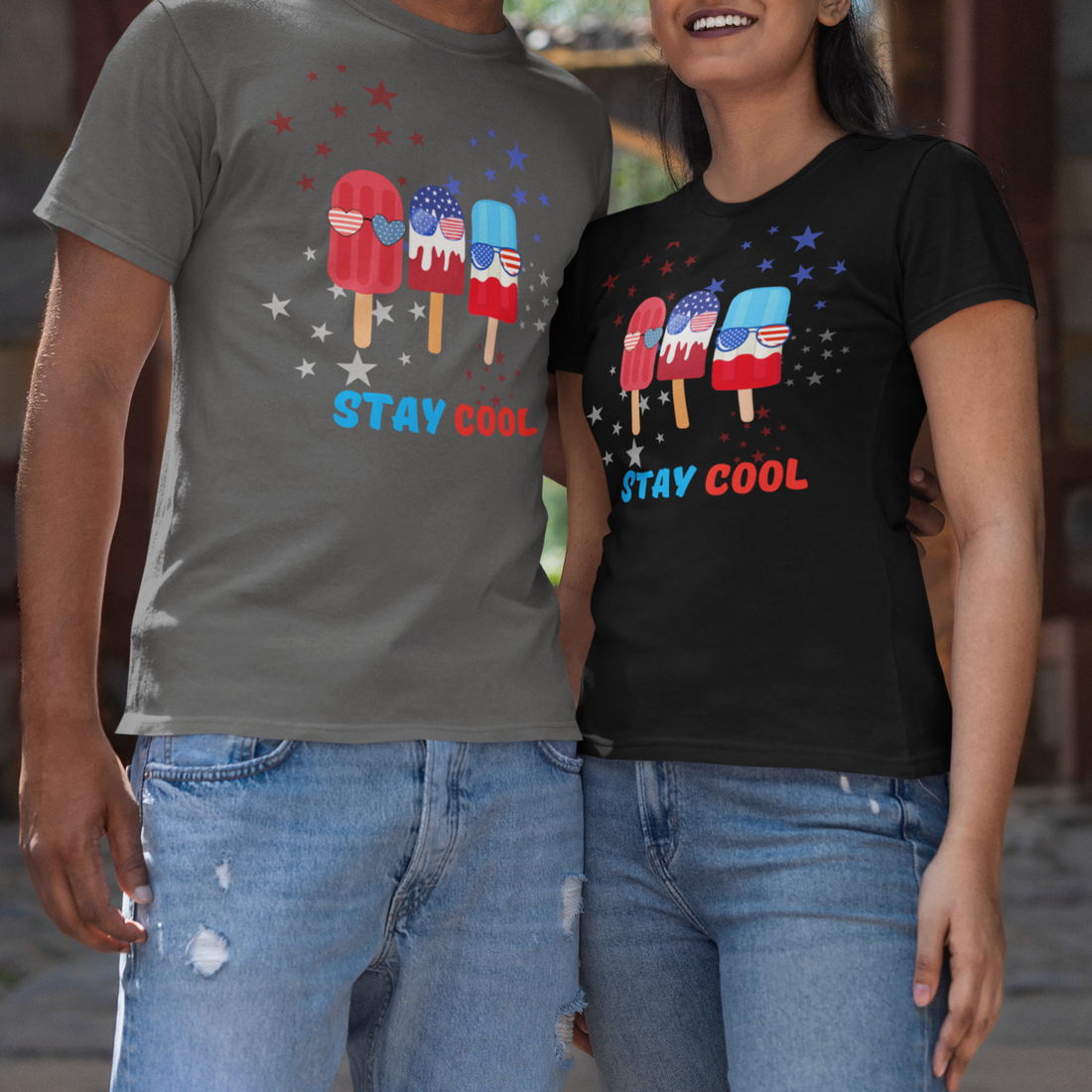 "Stay Cool" Summer Short Sleeve T-Shirt