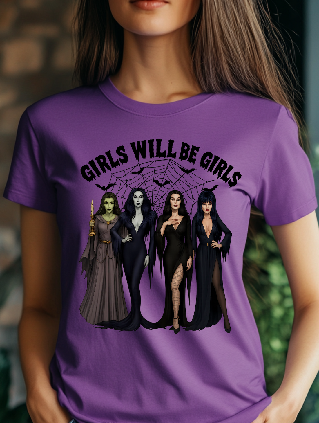 Funny  "Girls Will Be Girls" Halloween Sweatshirt!