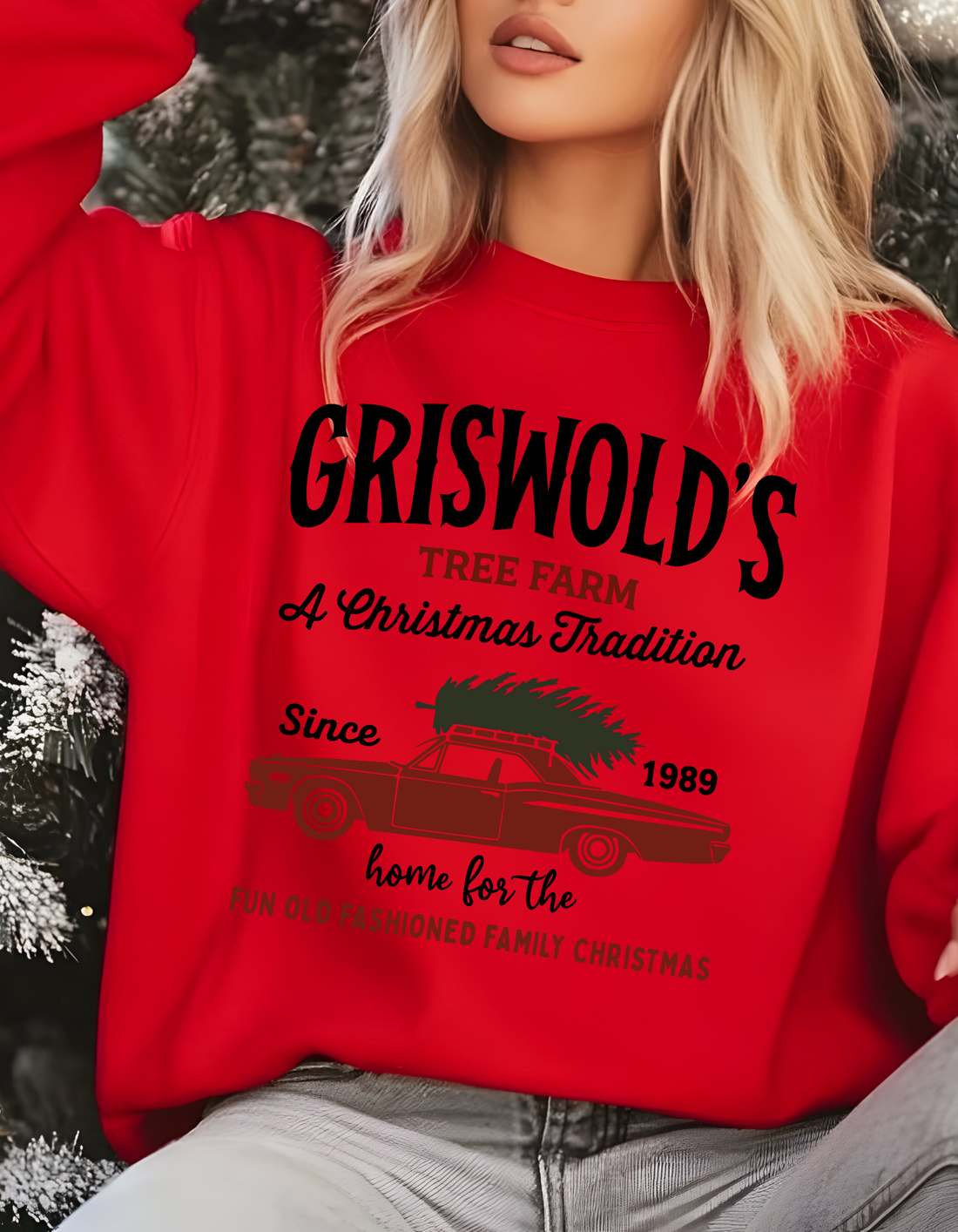 Griswold Christmas Sweatshirt, Griswold Co Sweater, Family Vacation, Xmas Family Christmas, Pullover Sweatshirt