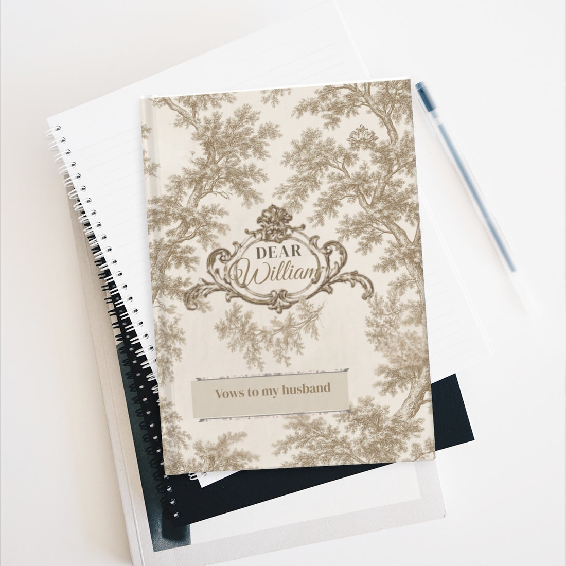 Wedding Vow Books His And Her Vow Books Custom Elegant Wedding Keepsake