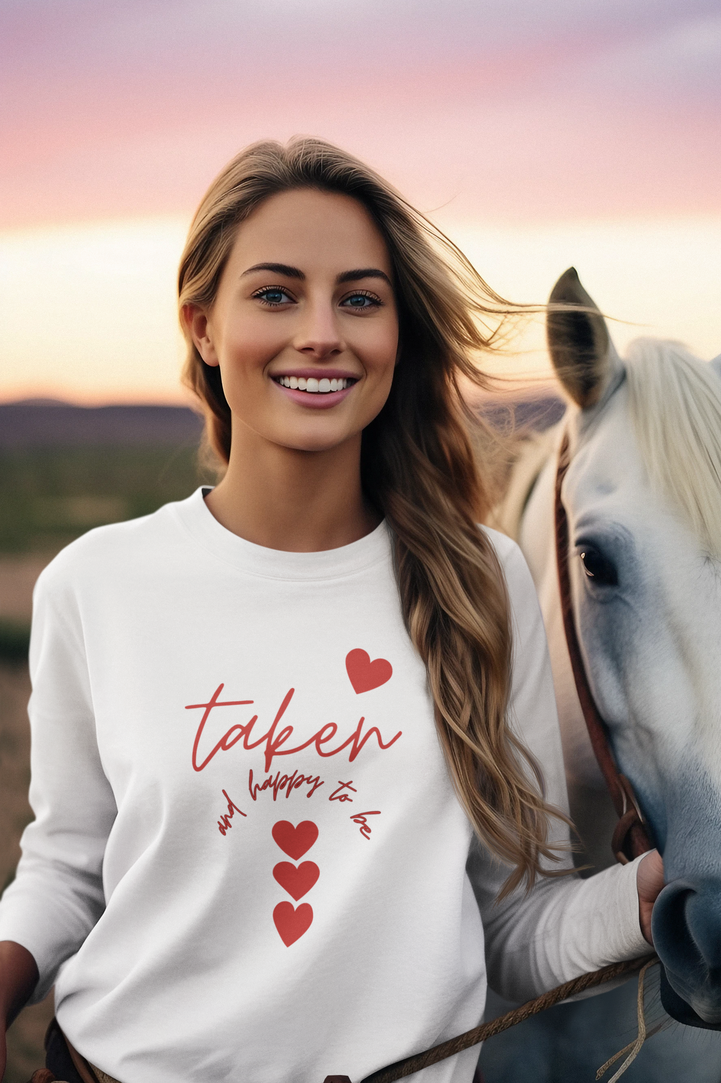 Gift for My Soulmate "Taken" Ultra Cotton Sweatshirt