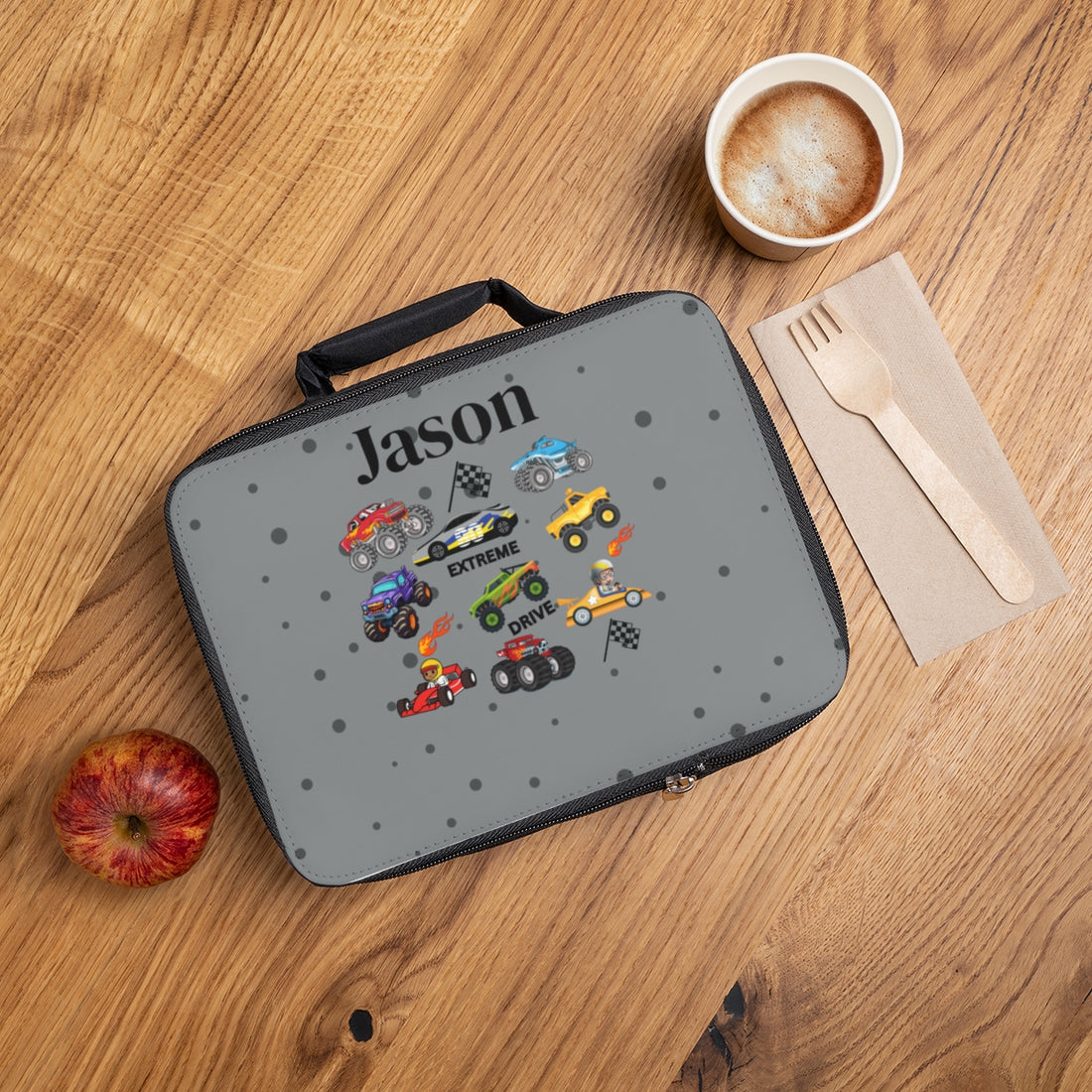 Personalize Back to School Truck Lover's Themed Backpack