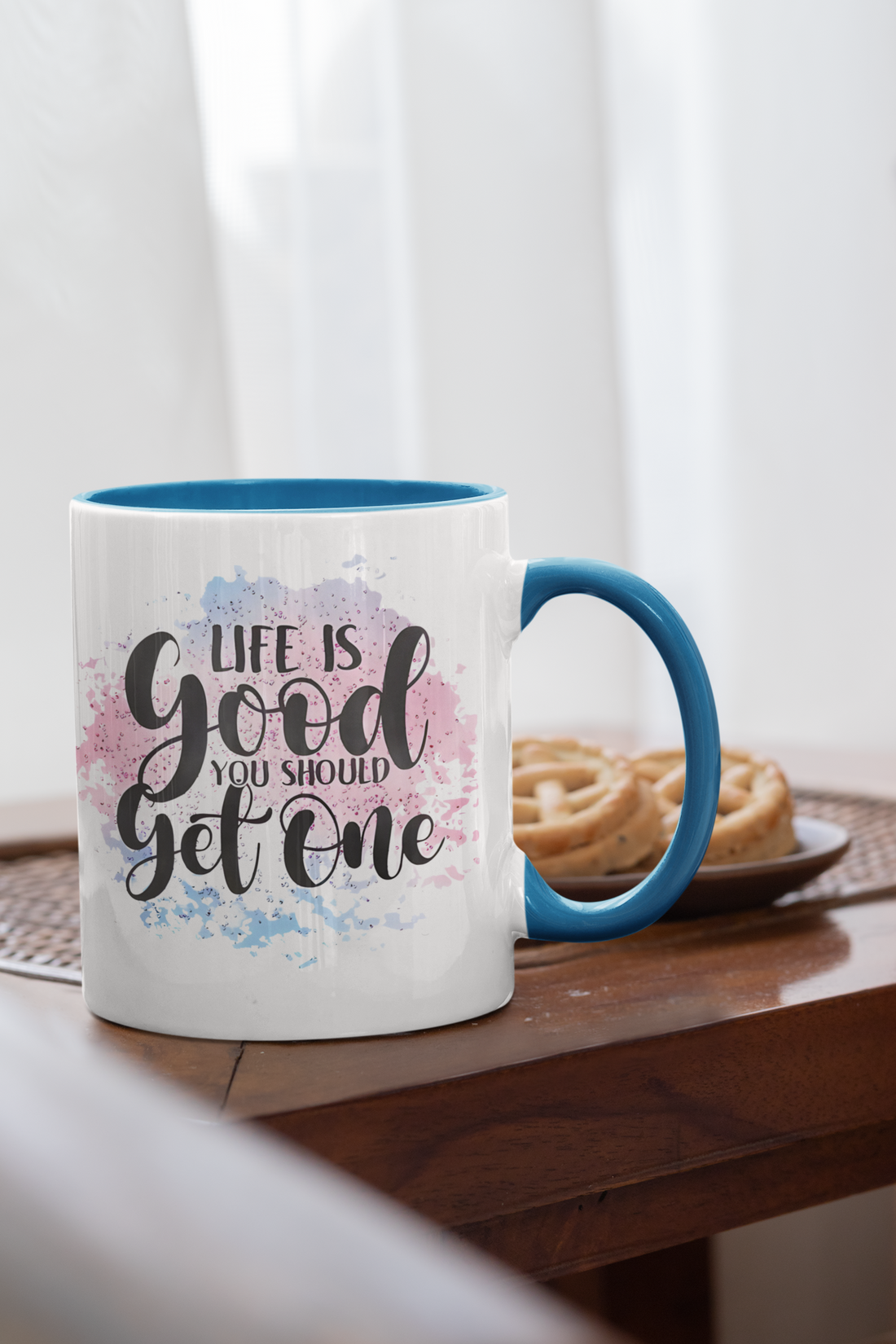"Life Is Good" 15oz Accent Mug