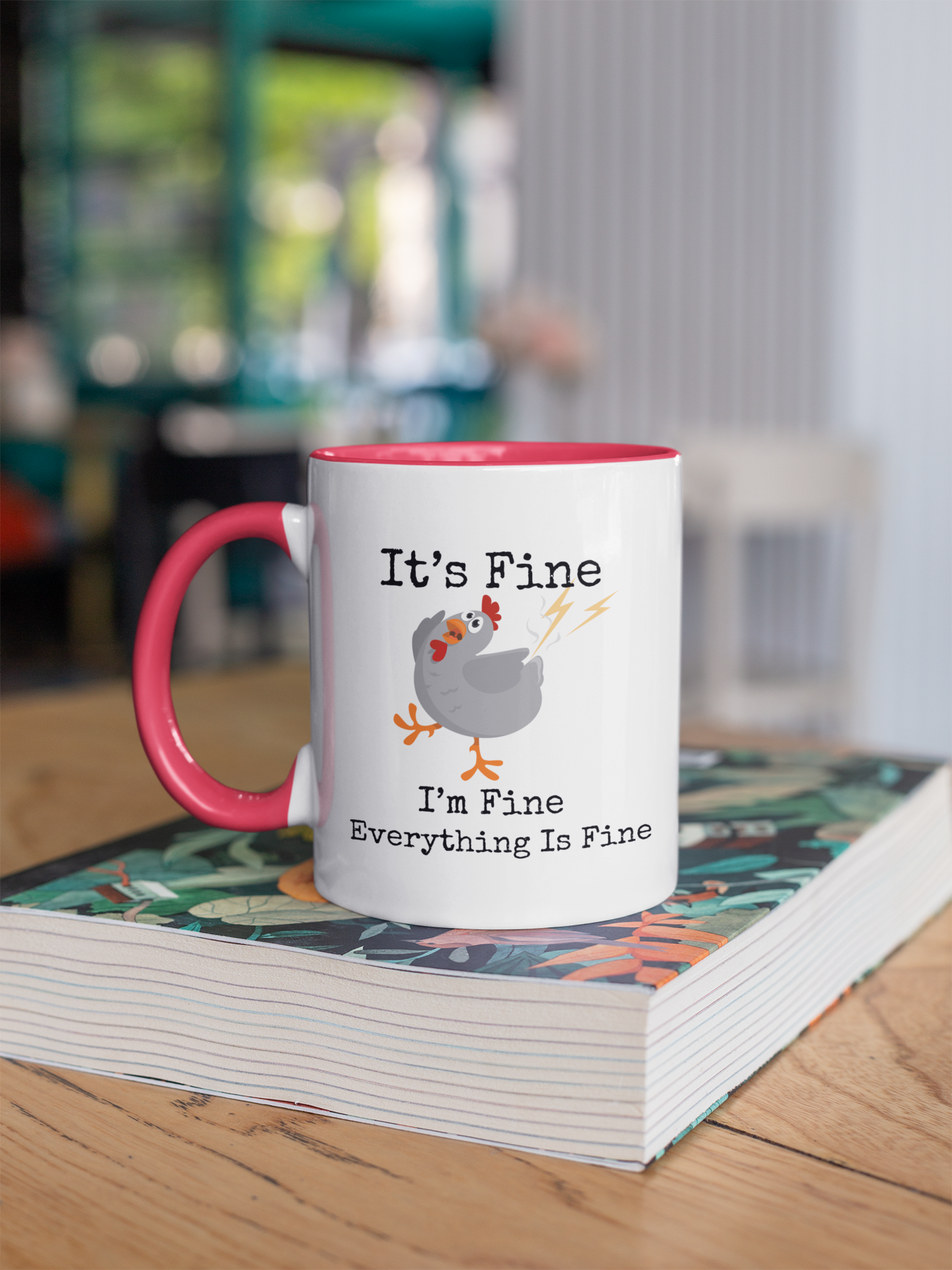 "I'm Fine" 11oz Accent Coffee Mug