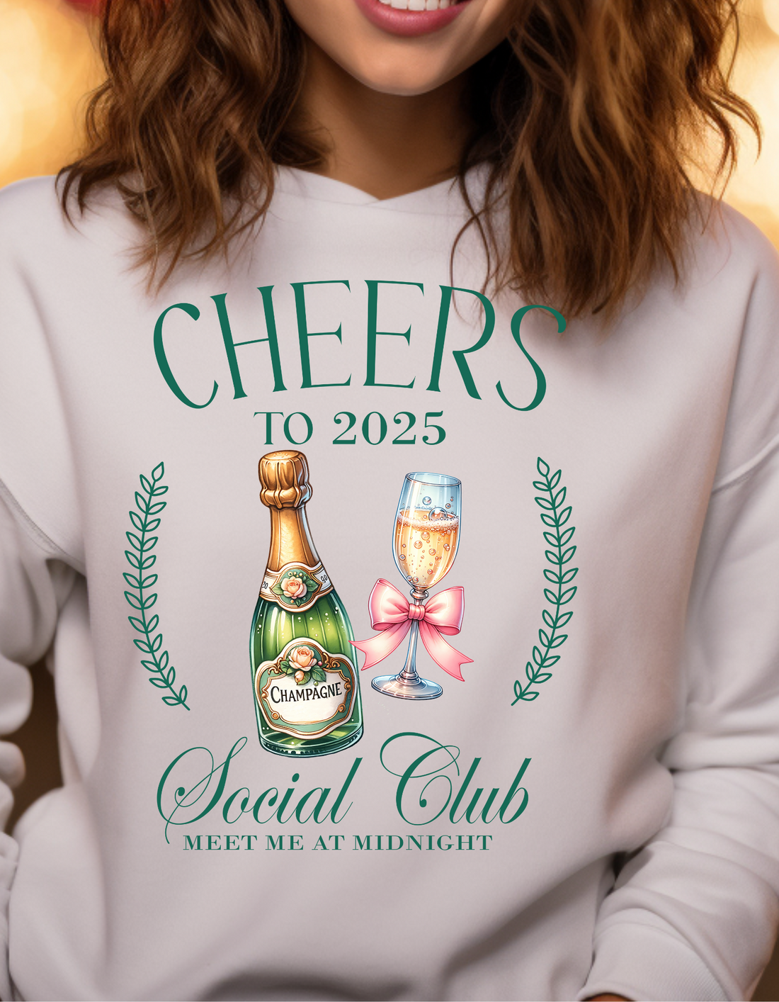 New Year "Cheers to 2025" Holiday Apparel!