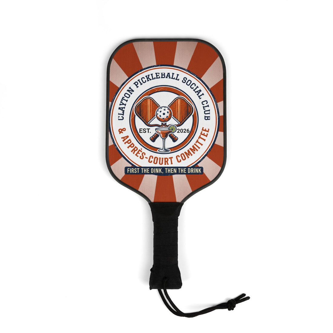 Pickleball Social Club Paddle Set with Balls & Carrying Case| Pickleball Social Club – Custom Year | Personalized Club Name + Custom Year