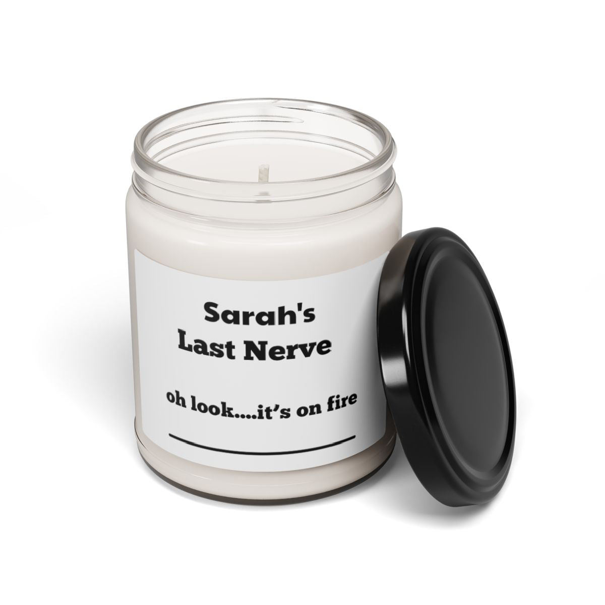 Personalized Funny Gag Gift, Unique Gifts, Funny Candle, Last Nerve Candle