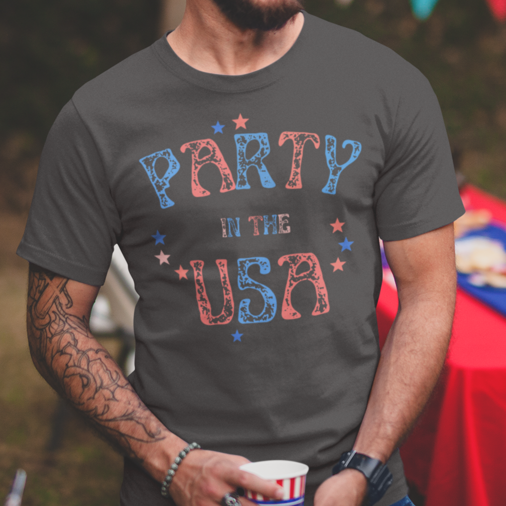 "Party In The USA" Fun Summer T-Shirt