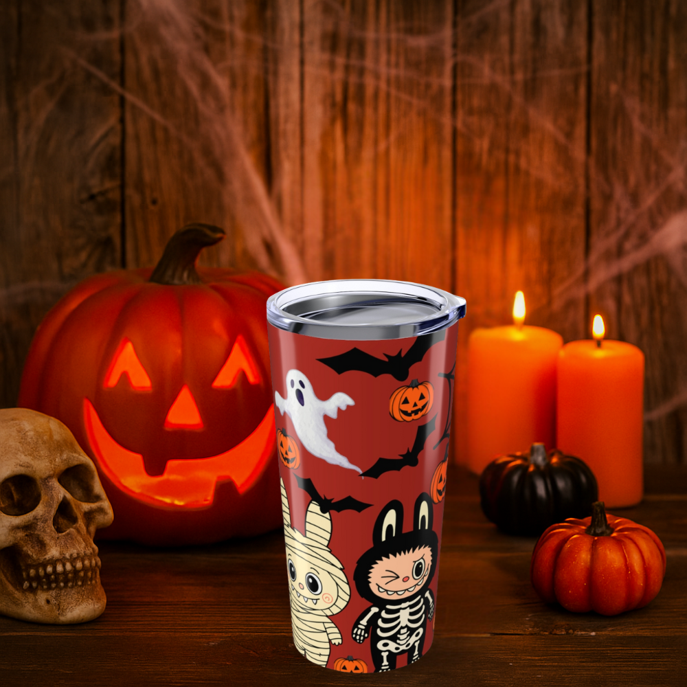 Spooky Labubu Halloween Tumbler 20oz