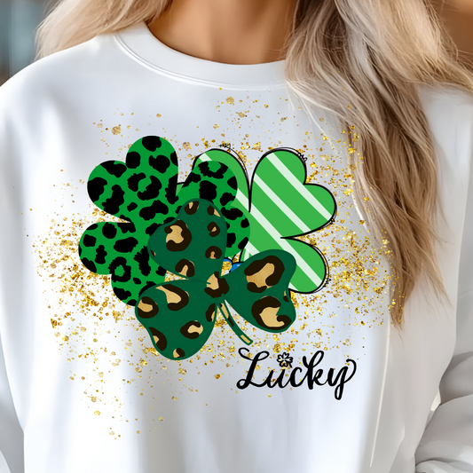 St. Paddy's Lucky Clover Sweatshirt | St. Patrick's Day