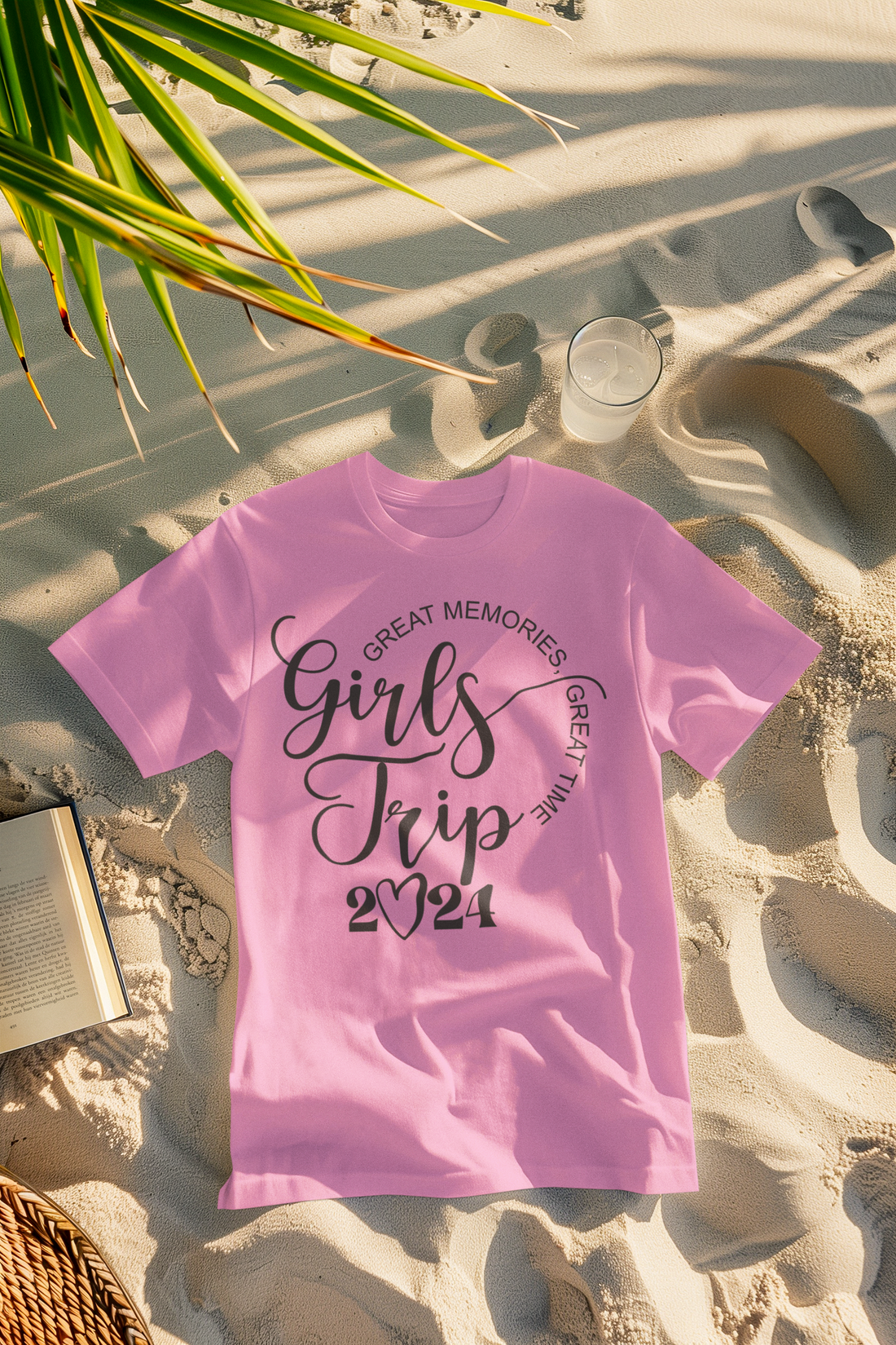 "Girl's Trip 2024" Ladies' Boyfriend T-Shirt