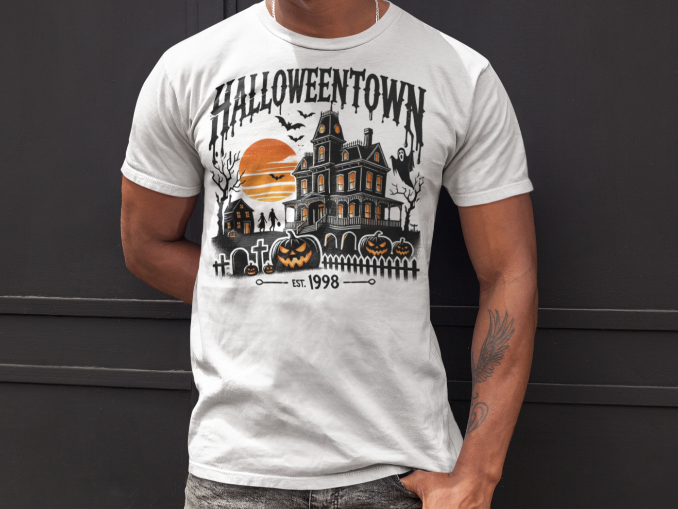 Halloween  Town "Est. "1998" T-Shirt/Sweatshirt!