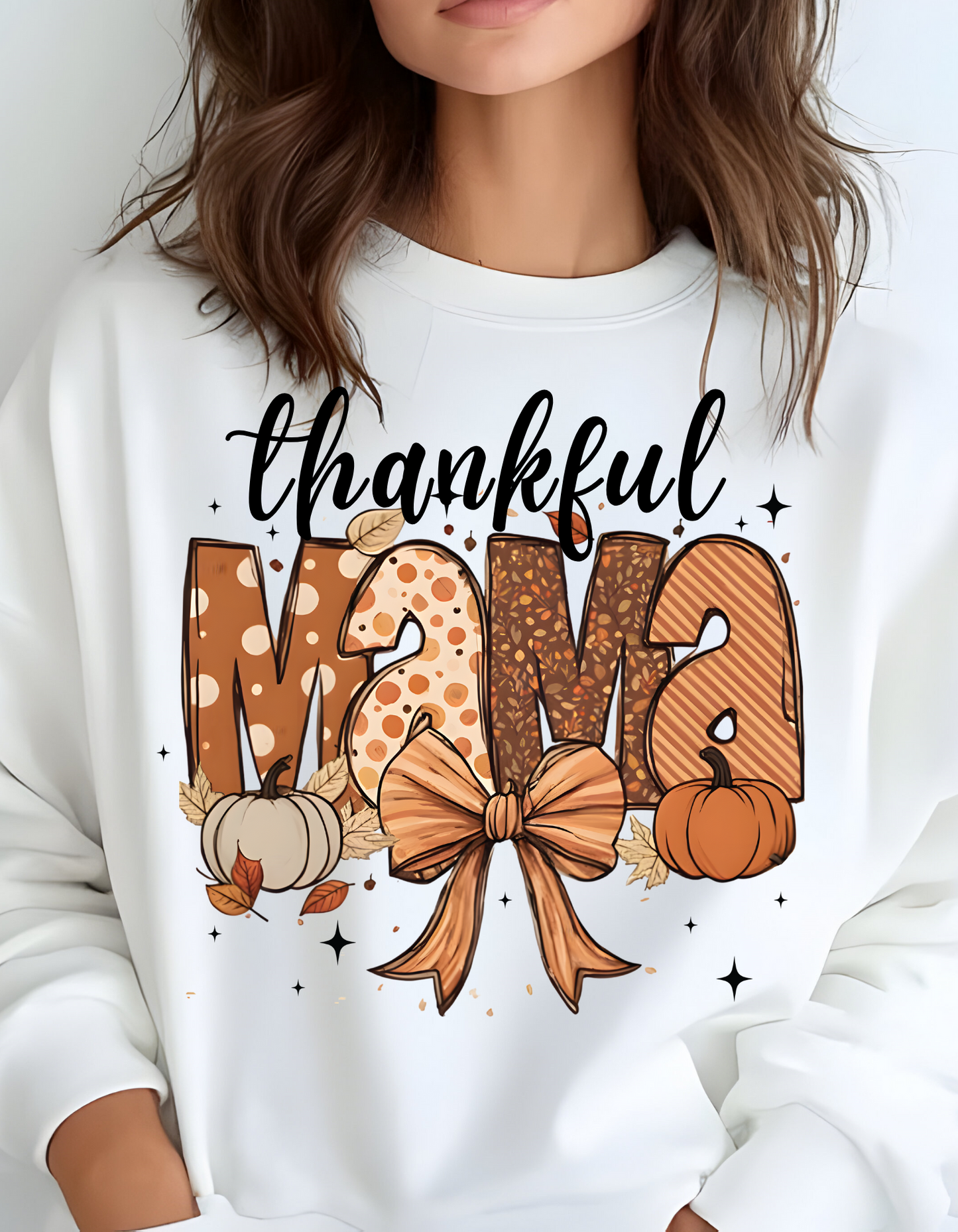 Thankful Mama Fall Shirts | Thanksgiving Apparel | Gifts | Mom Shirt!