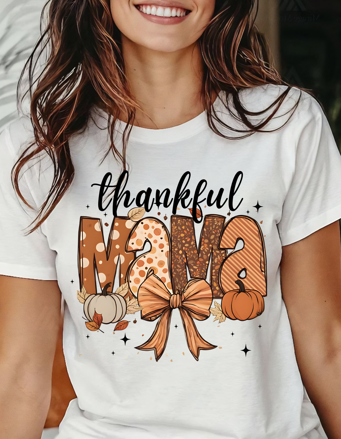 Thankful Mama Fall Shirts | Thanksgiving Apparel | Gifts | Mom Shirt!