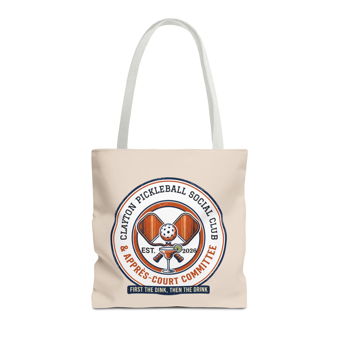 Personalized Pickleball Social Club Tote Bag – Custom Name & Year