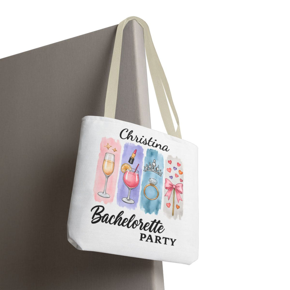 Custom Bachelorette Party Latte Mug | Matching Tote Bag