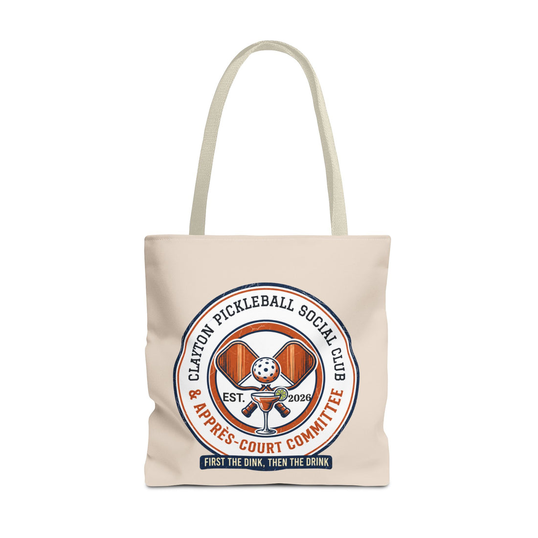 Personalized Pickleball Social Club Tote Bag – Custom Name & Year