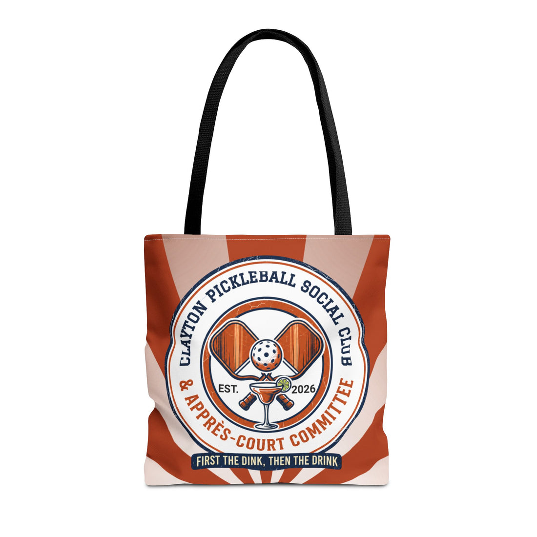 Personalized Pickleball Social Club Tote Bag – Custom Name & Year